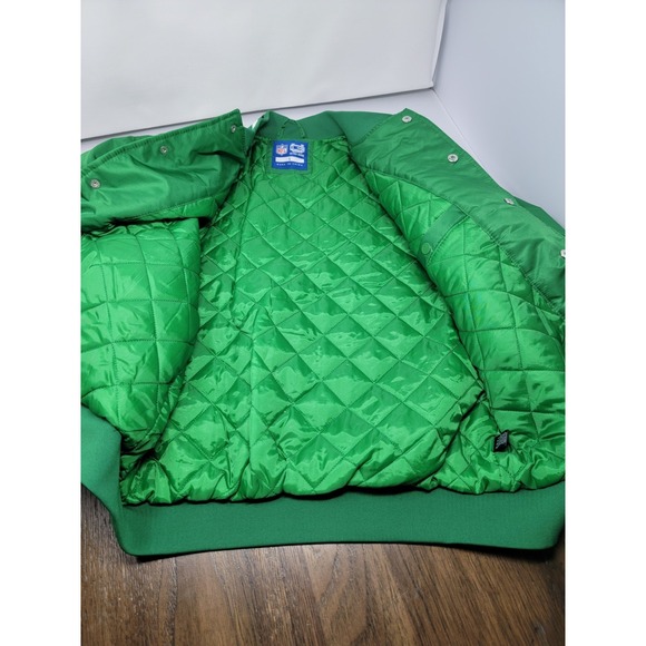 Philadelphia Eagles Mens NFL Bomber Jacket Size Medium NWT - Picture 6 of 8